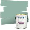 imagePRESTIGE Paints Interior Paint and Primer In One 1Gallon Satin Comparable Match of Sherwin Williams Kale GreenSW6465PCM