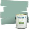 imagePRESTIGE Paints Interior Paint and Primer In One 1Gallon Satin Comparable Match of Sherwin Williams Kale GreenSW6465PCM