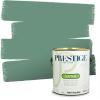 imagePRESTIGE Paints Interior Paint and Primer In One 1Gallon Satin Comparable Match of Sherwin Williams Kale GreenSW6466PCM