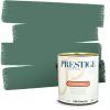 imagePRESTIGE Paints Interior Paint and Primer In One 1Gallon Satin Comparable Match of Sherwin Williams Kale GreenSW6467PCM