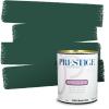 imagePRESTIGE Paints Interior Paint and Primer In One 1Gallon Satin Comparable Match of Sherwin Williams Kale GreenSW6468PCM