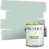 imagePRESTIGE Paints Interior Paint and Primer In One 1Gallon Satin Comparable Match of Sherwin Williams Kale GreenSW6470PCM