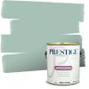 imagePRESTIGE Paints Interior Paint and Primer In One 1Gallon Satin Comparable Match of Sherwin Williams Kale GreenSW6471PCM