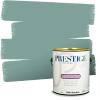 imagePRESTIGE Paints Interior Paint and Primer In One 1Gallon Satin Comparable Match of Sherwin Williams Kale GreenSW6472PCM