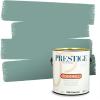 imagePRESTIGE Paints Interior Paint and Primer In One 1Gallon Satin Comparable Match of Sherwin Williams Kale GreenSW6472PCM