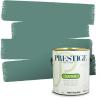 imagePRESTIGE Paints Interior Paint and Primer In One 1Gallon Satin Comparable Match of Sherwin Williams Kale GreenSW6473PCM
