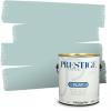imagePRESTIGE Paints Interior Paint and Primer In One 1Gallon Satin Comparable Match of Sherwin Williams Kale GreenSW6478PCM