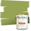 imagePRESTIGE Paints Interior Paint and Primer In One 1Gallon Satin Comparable Match of Sherwin Williams RomaineSW6718PCM