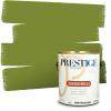 imagePRESTIGE Paints Interior Paint and Primer In One 1Gallon Satin Comparable Match of Sherwin Williams RomaineSW6719PCM