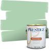 imagePRESTIGE Paints Interior Paint and Primer In One 1Gallon Satin Comparable Match of Sherwin Williams RomaineSW6737PCM