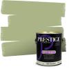 imagePRESTIGE Paints Interior Paint and Primer In One 1Gallon Satin Comparable Match of Sherwin Williams Secret GardenGreat Green