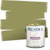 imagePRESTIGE Paints Interior Paint and Primer In One 1Gallon Satin Comparable Match of Sherwin Williams Secret GardenSW6424PCM