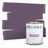 imagePRESTIGE Paints Interior Paint and Primer In One 1Gallon Satin Comparable Match of Valspar Classical VioletStormy Purple
