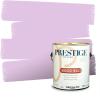 imagePRESTIGE Paints Interior Paint and Primer In One 1Gallon Satin Comparable Match of Valspar Classical VioletVS118Lavender Quartz