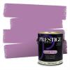 imagePRESTIGE Paints Interior Paint and Primer In One 1Gallon Satin Comparable Match of Valspar Classical VioletVS147Purple Stripe
