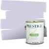 imagePRESTIGE Paints Interior Paint and Primer In One 1Gallon Satin Comparable Match of Valspar Classical VioletVS70Lavender Mist