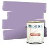 imagePRESTIGE Paints Interior Paint and Primer In One 1Gallon Satin Comparable Match of Valspar Classical VioletVS83Iris Blossom