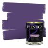 imagePRESTIGE Paints Interior Paint and Primer In One 1Gallon Satin Comparable Match of Valspar Classical VioletVS88Sumptuous Purple