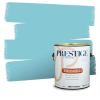 imagePRESTIGE Paints Interior Paint and Primer In One 1Gallon SemiGloss Comparable Match of Behr Siberian IceMQ450PCM