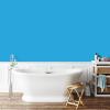 imagePRESTIGE Paints Interior Paint and Primer In One 1Gallon SemiGloss Comparable Match of Behr Siberian IceMQ456PCM