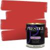 imagePRESTIGE Paints Interior Paint and Primer In One 1Gallon SemiGloss Comparable Match of Sherwin Williams Lusty RedSW6869PCM