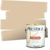 imagePRESTIGE Paints Interior Paint and Primer In One 1Gallon SemiGloss Comparable Match of Sherwin Williams Mannered GoldSW6120PCM