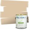 imagePRESTIGE Paints Interior Paint and Primer In One 1Gallon SemiGloss Comparable Match of Sherwin Williams Mannered GoldSW6120PCM
