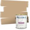 imagePRESTIGE Paints Interior Paint and Primer In One 1Gallon SemiGloss Comparable Match of Sherwin Williams Mannered GoldSW6122PCM