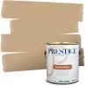 imagePRESTIGE Paints Interior Paint and Primer In One 1Gallon SemiGloss Comparable Match of Sherwin Williams Mannered GoldSW6122PCM