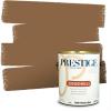 imagePRESTIGE Paints Interior Paint and Primer In One 1Gallon SemiGloss Comparable Match of Sherwin Williams Mannered GoldSW6125PCM
