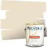 imagePRESTIGE Paints Interior Paint and Primer In One 1Gallon SemiGloss Comparable Match of Sherwin Williams Mannered GoldSW6133PCM