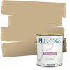 imagePRESTIGE Paints Interior Paint and Primer In One 1Gallon SemiGloss Comparable Match of Sherwin Williams Mannered GoldSW6136PCM