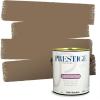 imagePRESTIGE Paints Interior Paint and Primer In One 1Gallon SemiGloss Comparable Match of Sherwin Williams Mannered GoldSW6145PCM