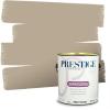 imagePRESTIGE Paints Interior Paint and Primer In One 1Gallon SemiGloss Comparable Match of Sherwin Williams Mannered GoldSW6150PCM