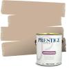 imagePRESTIGE Paints Interior Paint and Primer In One 1Gallon SemiGloss Comparable Match of Sherwin Williams Nomadic DesertSW6100PCM