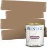 imagePRESTIGE Paints Interior Paint and Primer In One 1Gallon SemiGloss Comparable Match of Sherwin Williams Nomadic DesertSW6109PCM