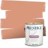 imagePRESTIGE Paints Interior Paint and Primer In One 1Gallon SemiGloss Comparable Match of Sherwin Williams PersimmonSW6339PCM