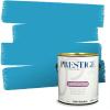 imagePRESTIGE Paints P100PSW6793 Interior Paint and Primer in One 1Gallon Flat Comparable Match of Sherwin Williams Bluebell 1 Gallon SW113BluebellSW6795PCM