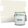 imagePrestige Paints Interior Paint and Primer In One 1Gallon Flat Comparable Match of Valspar Du JourPolar White