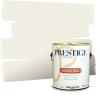 imagePrestige Paints Interior Paint and Primer In One 1Gallon Flat Comparable Match of Valspar Du JourPolar White