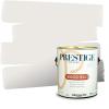 imagePrestige Paints Interior Paint and Primer In One 1Gallon Flat Comparable Match of Valspar Du JourSummer Gray