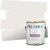 imagePrestige Paints Interior Paint and Primer In One 1Gallon Flat Comparable Match of Valspar Du JourSummer Gray