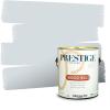 imagePrestige Paints Interior Paint and Primer In One 1Gallon Flat Comparable Match of Valspar PromenadeGhost Ship