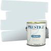 imagePrestige Paints Interior Paint and Primer In One 1Gallon Flat Comparable Match of Valspar PromenadeIce Rink Blue