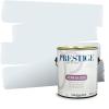 imagePrestige Paints Interior Paint and Primer In One 1Gallon Flat Comparable Match of Valspar PromenadeMoonbeam