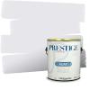imagePrestige Paints Interior Paint and Primer In One 1Gallon Flat Comparable Match of Valspar PromenadeStar Light