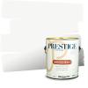 imagePrestige Paints Interior Paint and Primer In One 1Gallon Flat Comparable Match of Valspar PromenadeUltra White