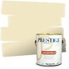 imagePRESTIGE Interior Paint and Primer in One Sun Bird SemiGloss 1 GallonYellow Curtains