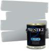 imagePRESTIGE Paints Exterior Paint and Primer In One 1Gallon Flat Comparable Match of Sherwin Williams Bohemian BlackSW6233PCM