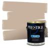 imagePRESTIGE Paints Exterior Paint and Primer In One 1Gallon Flat Comparable Match of Valspar Moose Mousse